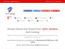 Tablet Screenshot of oceanicventure.com